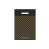 ARMA TAKVİYELİ POŞET DİAGONAL SİYAH 40X50