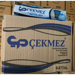 ÇEKMEZ ENDÜSTRİYEL ÇÖP POŞETİ BATTAL 300GR (SİYAH)