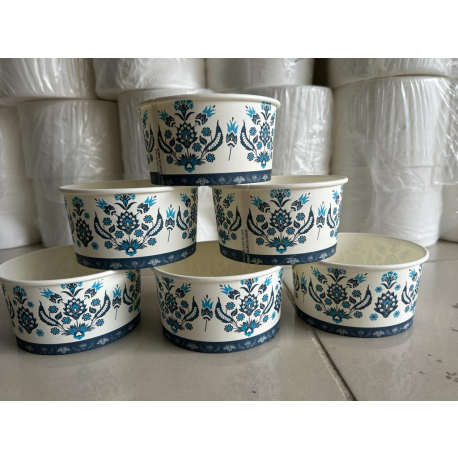 14 OZ KARTON ÇORBA KASESİ + KAPAK