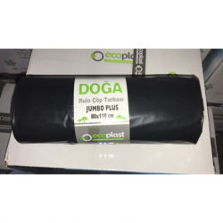 ECOPLAST DOĞA ÇÖP POŞETİ JUMBO 700GR (SİYAH)
