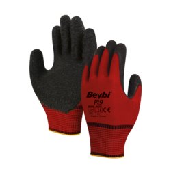 Beybi PL9 Polyester Örme Lateks İş Eldiveni No:10 ( 288 Çift )