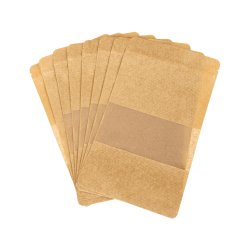 KRAFT PENCERELİ KİLİTLİ DOYPACK 16*27