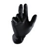 Master Force Pudrasız Nitril Muayene Eldiveni Siyah 50'Li x 20 Paket ( 1.000 Adet )