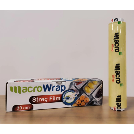 MACRO WRAP STREÇ FİLM 30CM*300METRE*8MIC