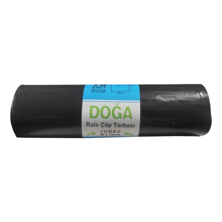 ECOPLAST DOĞA ÇÖP POŞETİ JUMBO 400GR (SİYAH)