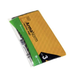 ARMA TAKVİYELİ POŞET DİAGONAL SİYAH 33X45