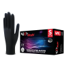 Beybi Njoy Pudrasız Nitril Muayene Eldiveni Siyah 100'Lü x 40 Paket ( 4.000 Adet )