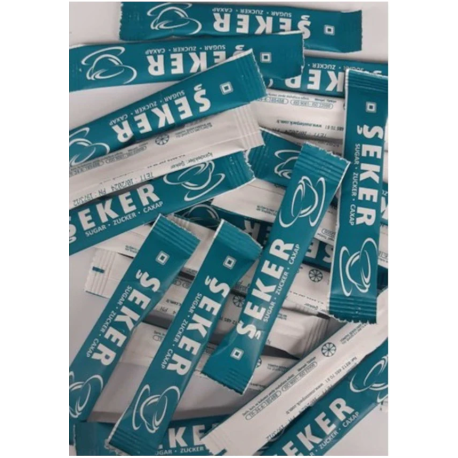Stick Şeker 3 gram 1.000'Li x 4 Koli ( 4.000 Adet )