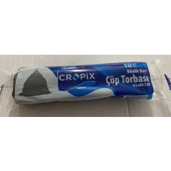 CROPİX ÇÖP POŞETİ BÜYÜK (MAVİ)