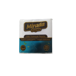 MİRADA PEÇETE 23X23 CM 100*50 (POŞETLİ)