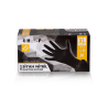 HASPET EXTRA KALIN PUDRASIZ NİTRİL MUAYENE ELDİVENİ SİYAH