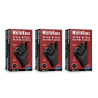 Master Force Pudrasız Nitril Muayene Eldiveni Siyah 50'Li x 20 Paket ( 1.000 Adet )