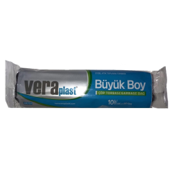 VERAPLAST ÇÖP POŞETİ BÜYÜK (SİYAH)