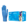 Beybi Strong-5 Pudrasız Nitril Muayene Eldiveni Mavi 100'Lü x 40 Paket ( 4.000 Adet )