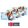 BEYBİ PUDRASIZ NİTRİL MUAYENE ELDİVENİ MAVİ (MDR)
