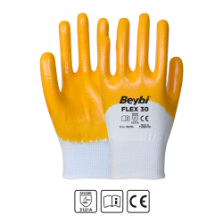 BEYBİ FLEX 30 NİTRİL İŞ ELDİVENİ