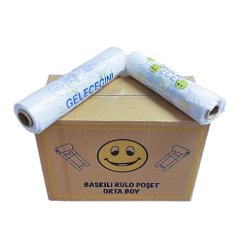 GÜLENYÜZ BASKILI RULO POŞET 4 KG