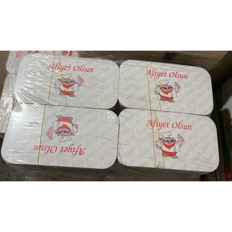 ALÜMİNYUM KAPAK 500 GR EKSTRA KALIN