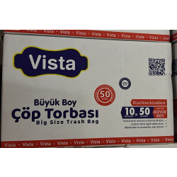 VİSTA ÇÖP POŞETİ BÜYÜK (SİYAH)