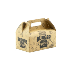 KARTON BURGER ÇANTA 100'LÜ