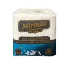 MİRADA PEÇETE 23X23 CM 100*50 (POŞETLİ)