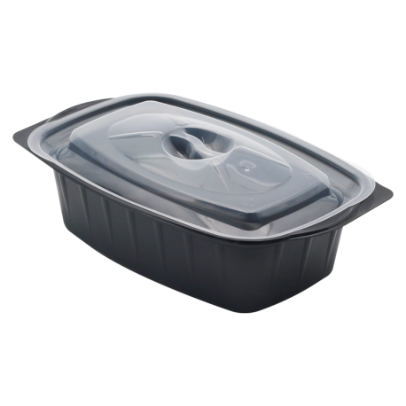 ÖZGE SICAK YEMEK KABI 750 GR KAP + KAPAK (SET)