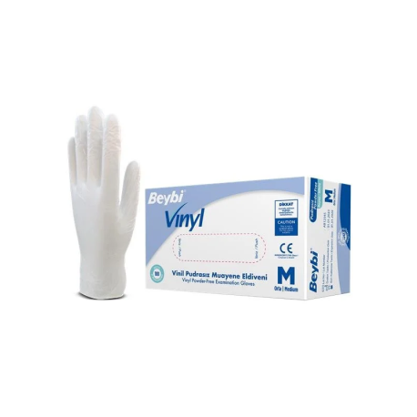 BEYBİ PUDRASIZ VİNİL MUAYENE ELDİVENİ (MDR)
