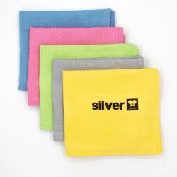 SİLVER HOME MİKROFİBER DEKORATİF CAM BEZİ 42X68 CM 200 GSM