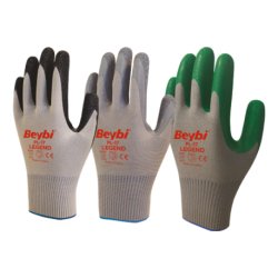 Beybi PL-17 Legend Lateks Kaplı İş Eldiveni No:10 ( 144 Çift )