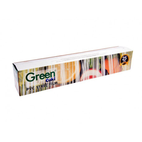 GREEN STREÇ FİLM 45CM*300METRE*8MIC