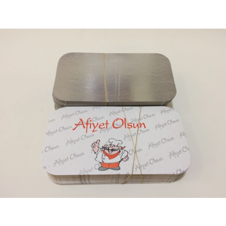 ALÜMİNYUM KAPAK 500 GR KALIN