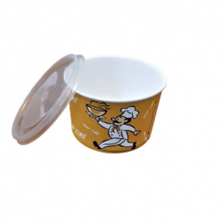 16 OZ KARTON ÇORBA KASESİ + KAPAK