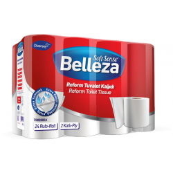 Belleza Reform Tuvalet Kağıdı 24'Lü x 3 Paket (72 Rulo)