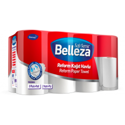 BELLEZA REFORM RULO HAVLU 8'Lİ