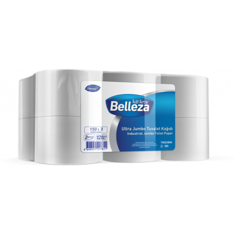 BELLEZA ULTRA JUMBO TUVALET KAĞIDI 6.25 KG (150 METRE)