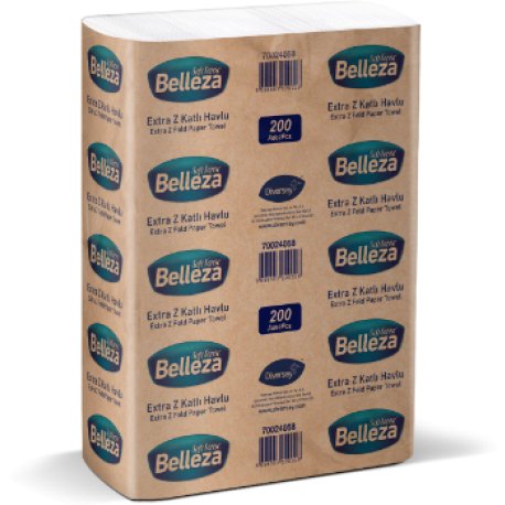 BELLEZA EXTRA Z KATLI DİSPENSER HAVLU 200*12