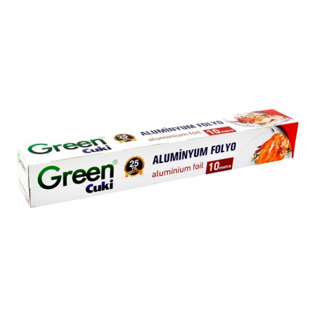 Green Alüminyum Folyo 30 Cm 10 Metre ( 48 Adet )