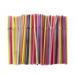 Körüklü Pipet 6 mm 200'Lü x 50 Paket ( 10.000 Adet )
