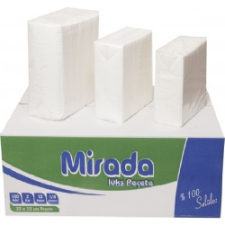 MİRADA GARSON KATLAMA PEÇETE 33X33 CM 1.200'LÜ