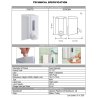VİALLİ F2T KÖPÜK DİSPENSERİ 500 ML ŞEFFAF