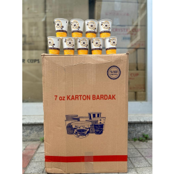 7 oz Karton Bardak Vending 3.000 Adet